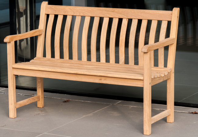 Image of Roble Broadfield 4ft FSC Garden Bench from Alexander Rose