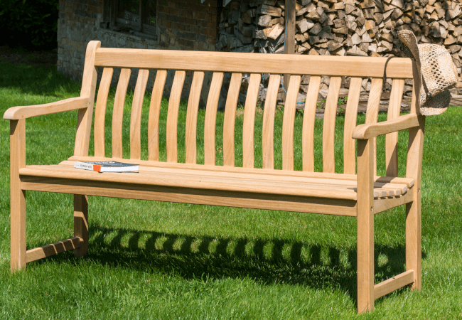 Image of Roble Broadfield 5ft FSC Garden Bench from Alexander Rose