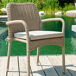 Extra image of Alexander Rose Hazelmere Stacking Bistro Set