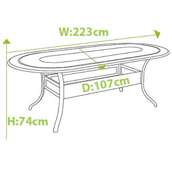 Chair dimensions image