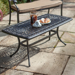 Small Image of Hartman Amalfi Rectangular Coffee Table in Bronze