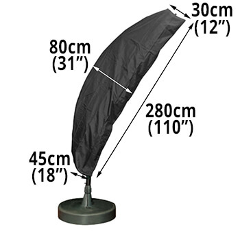 Image of Bosmere Protector 7000 Premier Sail Parasol Cover