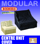 Small Image of Rattan Modular Centre Unit Cover - Bosmere M620
