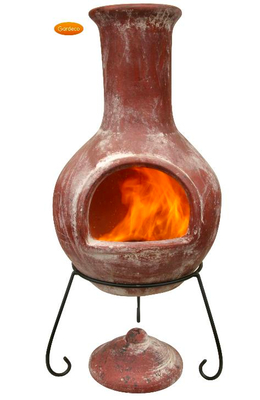 Clay Chimenea