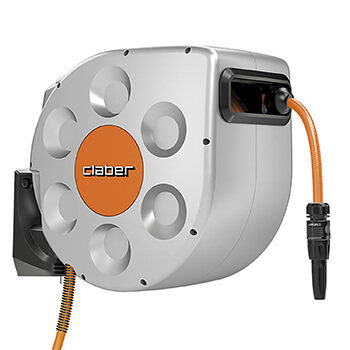 Image of Claber Hose Reel Rotoroll Evolution  30m Automatic Hose Reel