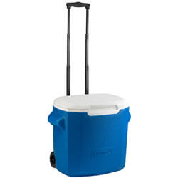 Extra image of Coleman 16QT Performance Wheeled Cool Box in Blue