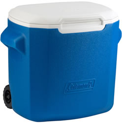 Small Image of Coleman 16QT Performance Wheeled Cool Box in Blue