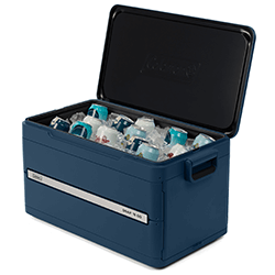 Image of Coleman Cool Box - Snap N Go 55QT Blue Sapphire