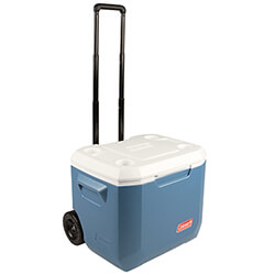 Extra image of Coleman Cool Box - 50qt Xtreme Wheeled Cooler - Blue/White