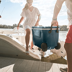 Extra image of Coleman Cool Box - 50QT Xtreme Wheeled Cooler