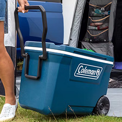 Image of Coleman Cool Box - 62QT Xtreme Wheeled Cooler