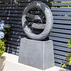 Extra image of Easy Fountain Jackson Spills Modern Collection Water Feature