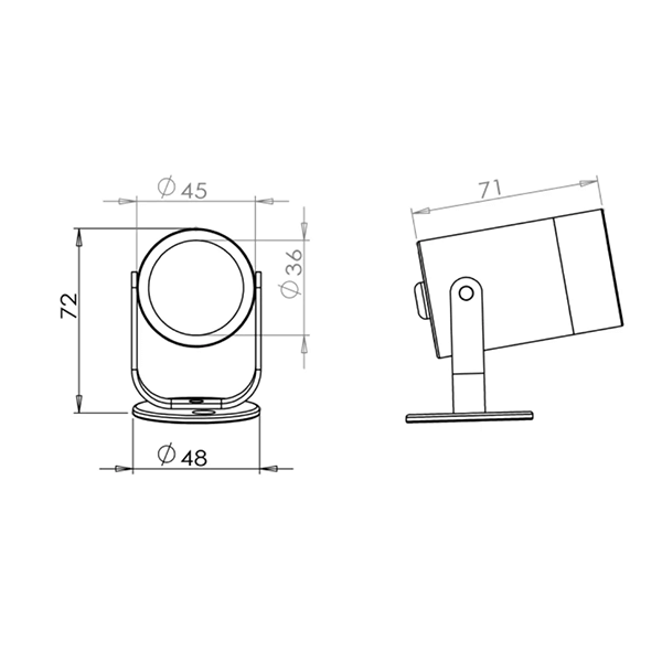 Spotlight dimensions image
