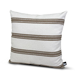 Image of Extreme Lounging B Cushion Aquaclean Haven - Sand - Small Stripe