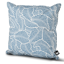 Image of Extreme Lounging B Cushion - Oasis Leaf Sea Blue