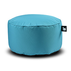 Image of Extreme Lounging B Poufe - Sea Blue