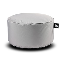 Image of Extreme Lounging B Poufe - Silver Grey