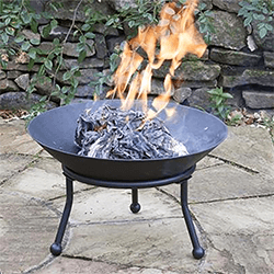 Small Image of Gardeco Small Cast Iron Fire Bowl