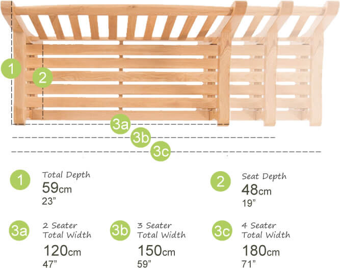 Heritage overhead dimensions