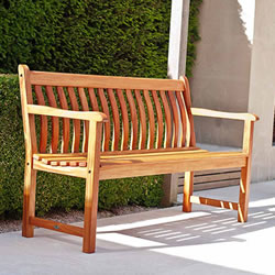Small Image of Cornis Broadfield 5ft FSC Garden Bench from Alexander Rose