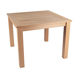 Small Image of Winawood Wood Effect Square Coffee Table - Teak