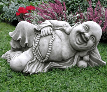 Image of Reclining Buddha Garden Ornament - BD16
