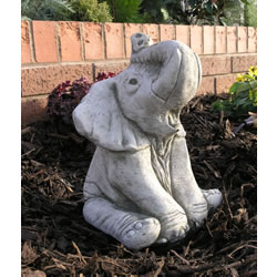 Small Image of Ellie The Elephant Garden Ornament Statue