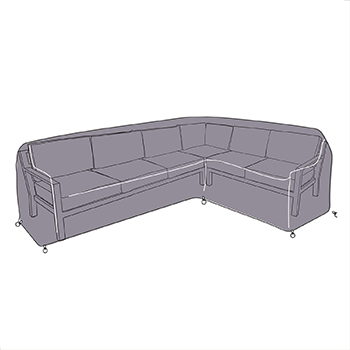 Image of Hartman Apollo Rectangular Corner Sofa Cover - Left Hand Facing