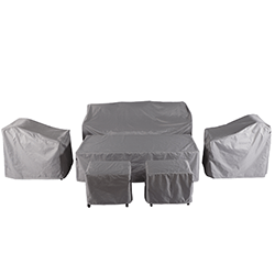 Image of Hartman Arley 3 Seat Lounge Set Covers