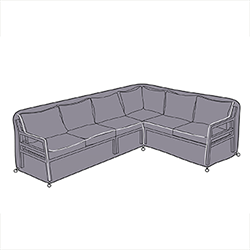 Small Image of Hartman Bari Rectangular Corner Sofa Cover - Left Hand Facing