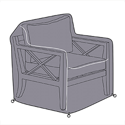 Small Image of Hartman Sorrento Lounge Chair Cover