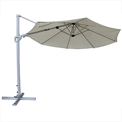 Extra image of Hartman Pacific Round Cantilever Parasol - Natural