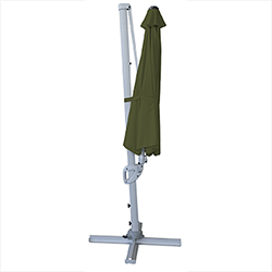Extra image of Hartman Pacific Round Cantilever Parasol - Moss Green