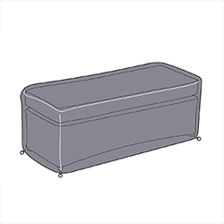 Small Image of Hartman Henley 2 Seater Bench Cover
