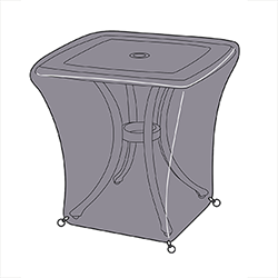 Small Image of Hartman Amalfi Square Side Table Cover