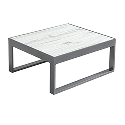 Extra image of Hartman Vienna 70 x 60cm End Table With Tuscan Ceramic Glass