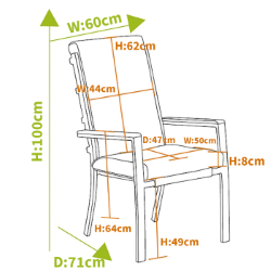 Extra image of Hartman Vienna Garden Dining Chair