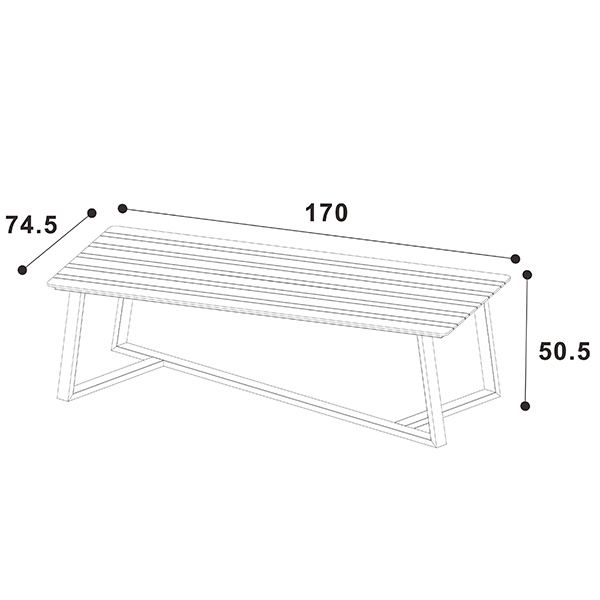Table dimensions image
