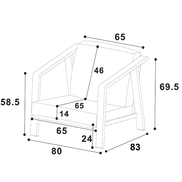 Table dimensions image