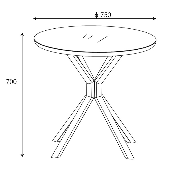 Table dimensions image