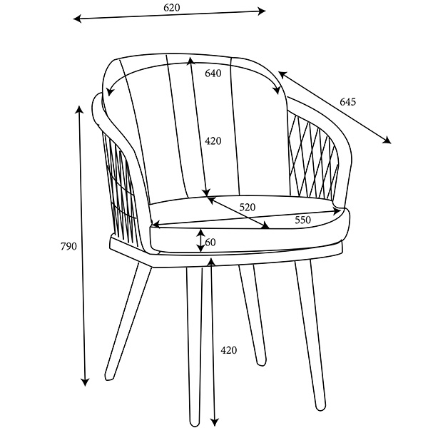 Table dimensions image