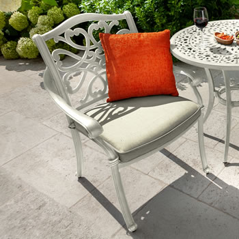 Image of Hartman Capri Dining Chair with Cushion in Maize/Wheatgrass