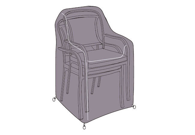 Image of Hartman Stacking Dining Chair Cover