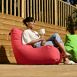 Extra image of Extreme Lounging Mighty B Bag in Red