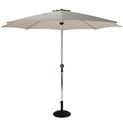 Image of Hartman 3m Luxe Parasol in Dove