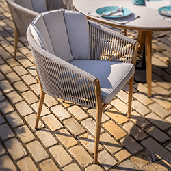 Extra image of Hartman Portico Dining Chair in Almond and Ivory