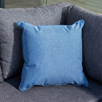 Image of Hartman Navy 45cm Square Waterproof Scatter Cushion