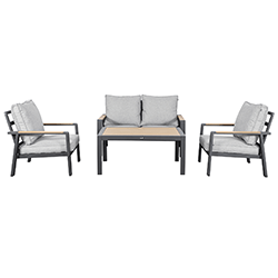 Extra image of Hartman Sonas 2 Seat Sofa Lounge Set in Matt Xerix / Haze