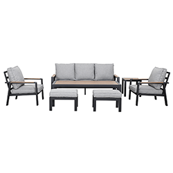 Extra image of Hartman Sonas 3 Seat Lounge Set in Matt Xerix / Haze