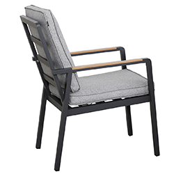 Extra image of Hartman Sonas Dining Chair with Cushions in Matt Xerix / Haze
